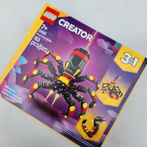 New LEGO Creator 3-in-1 31159 Spider Toy Spider Scorpion Snake Wild Animals Surp - Picture 3 of 16
